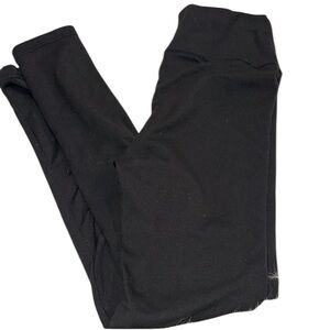 Women’s  Black fleece Leggings size small/medium